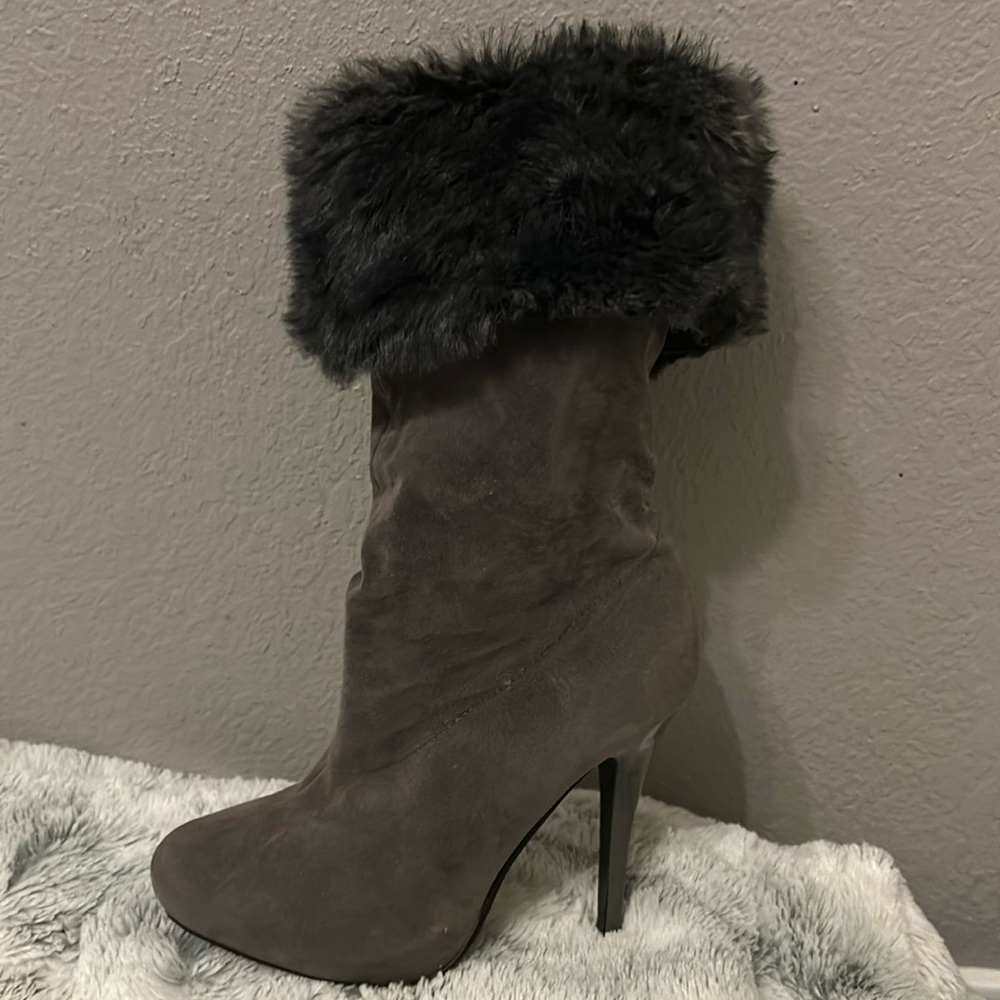 Qupid Heeled Boots